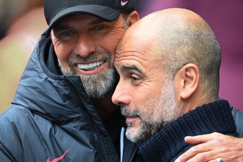 Jurgen Klopp sends surprising message to Pep Guardiola ahead of Liverpool vs Manchester City blockbuster