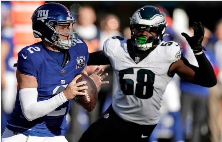 How Eagles rookie Jalyx Hunt carved himself expanded role in Vic Fangio’s defense