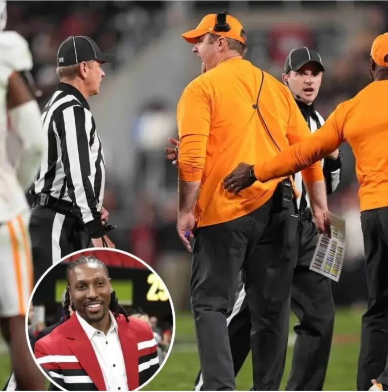 BREAKING: Roddy White Calls Out Shocking Officiating in Vols vs. Bulldogs Clash.
