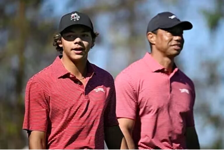 Serena Williams’ husband Alexis Ohanian’s shocked reaction to Charlie Woods’ epic feat