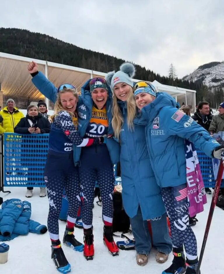 Lindsey Vonn: Made it back to Europe…