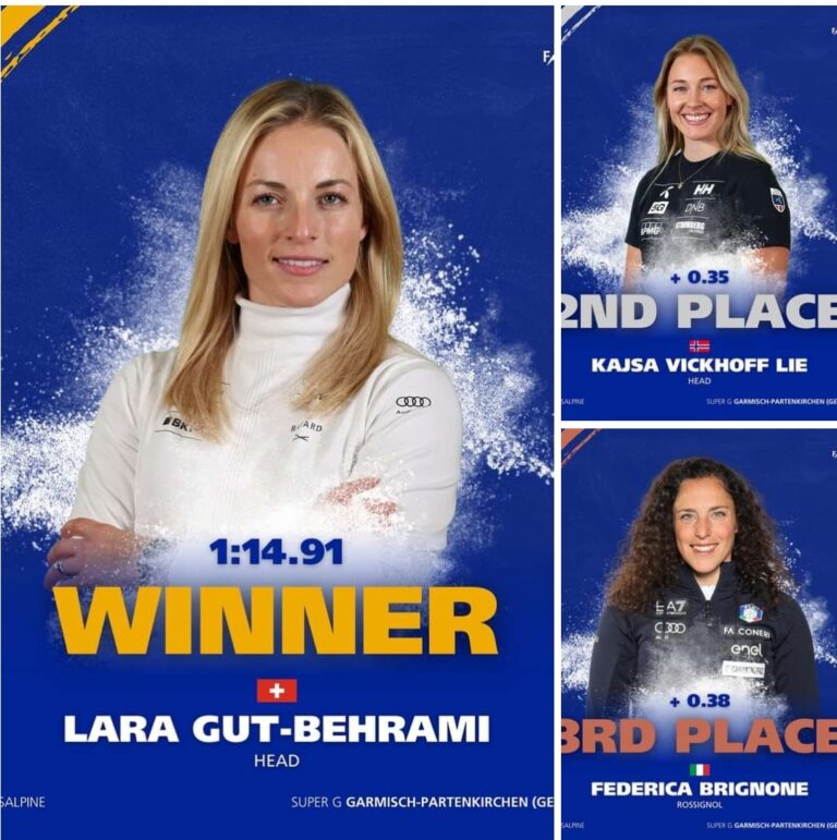Lara Gut-Behrami Reigns Supreme: Swiss Champion Claims Super G Victory in Garmisch