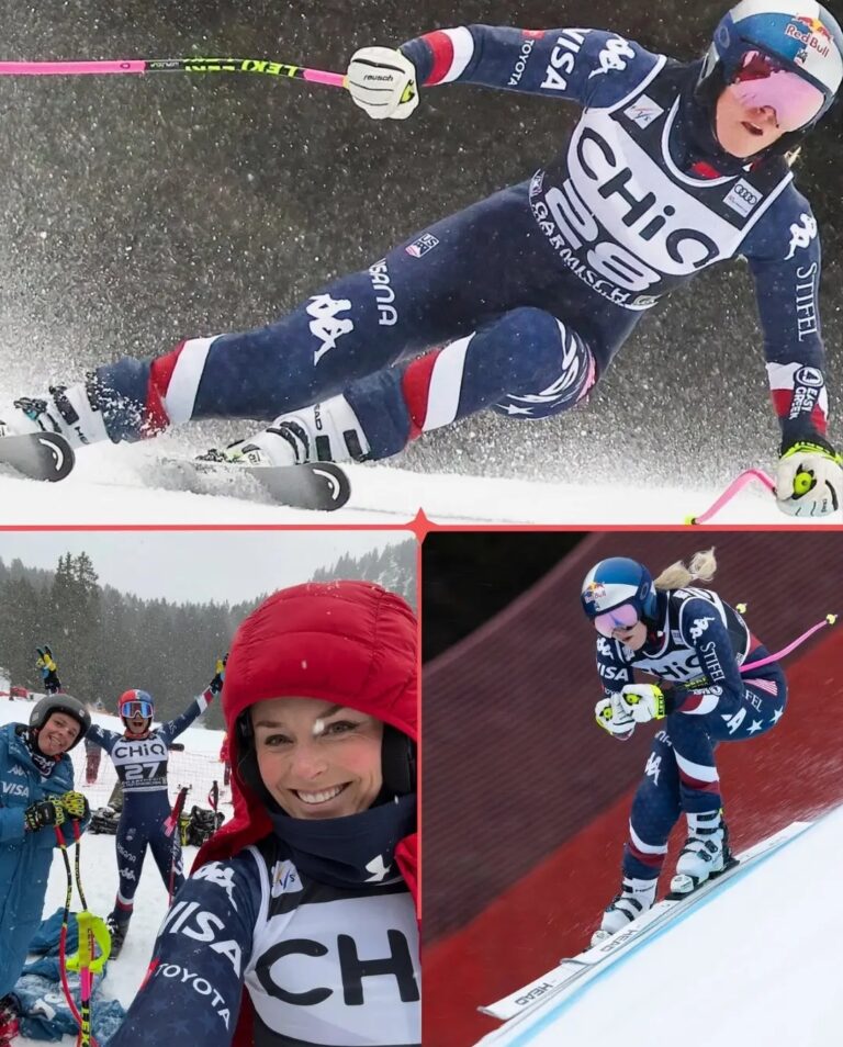 Speed, strength, and a relentless spirit! Lindsey Vonn is the epitome of American pride.