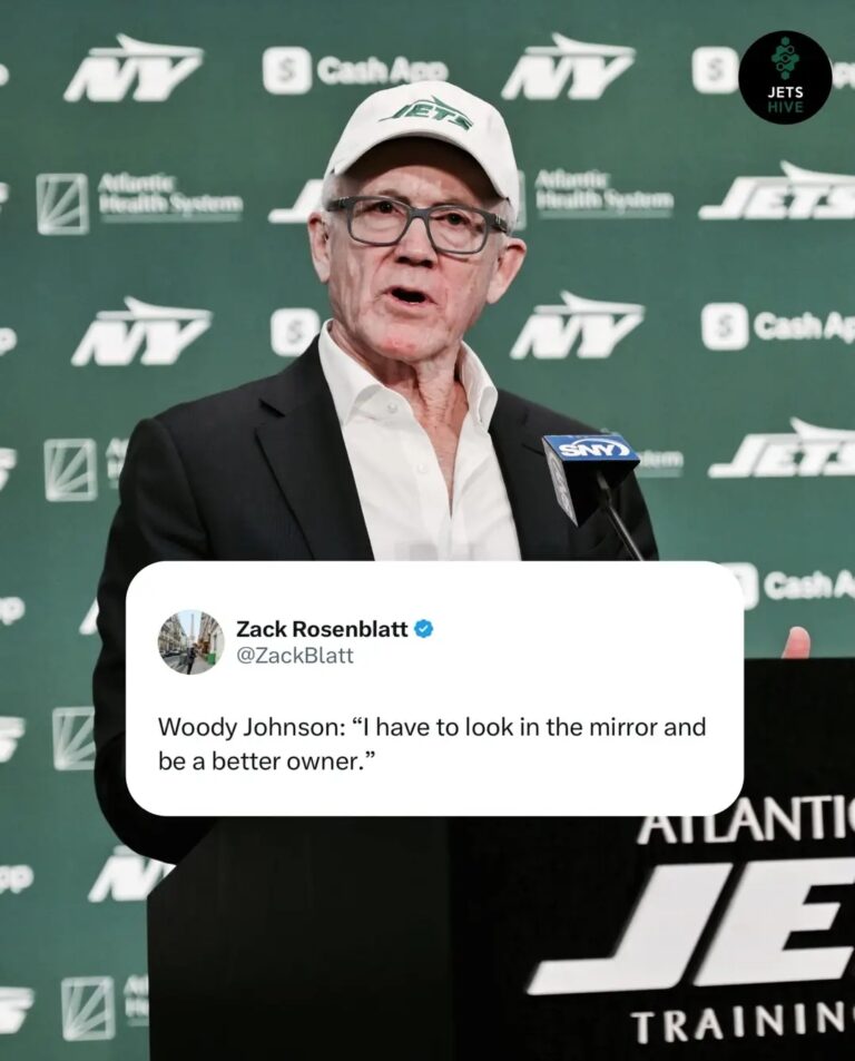 I can’t believe I am agreeing with Woody Johnson!
