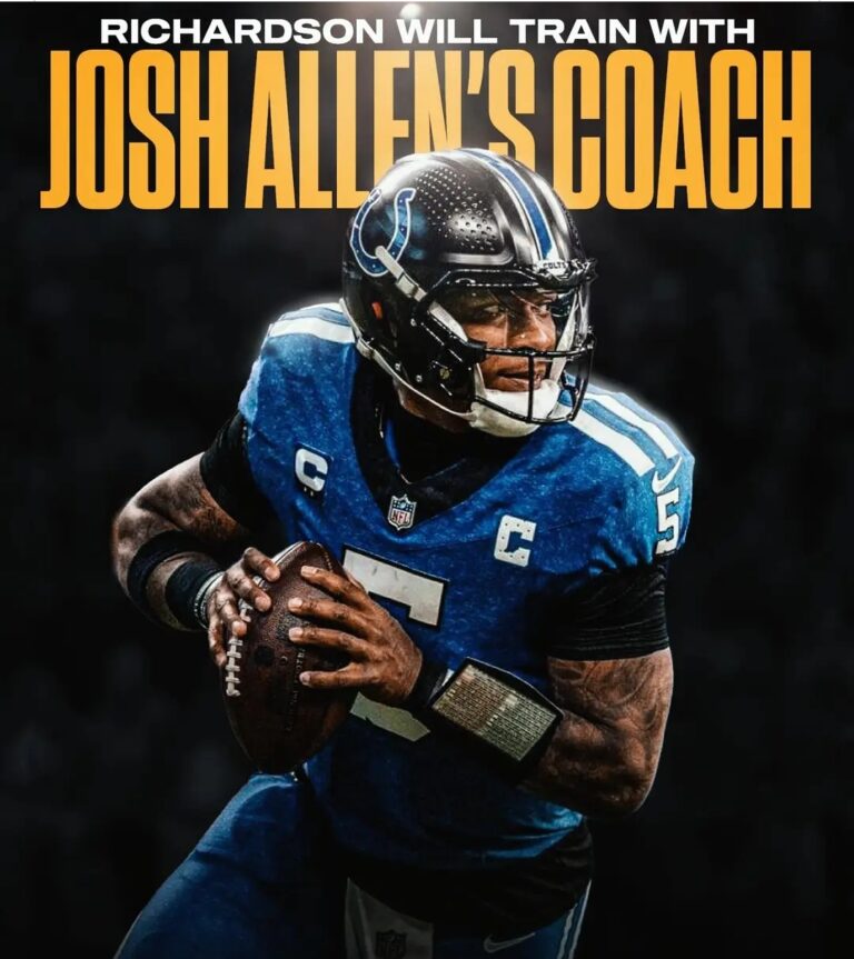 Anthony Richardson is set to embark on an intensive training program with renowned biometric expert, Chris Hess.