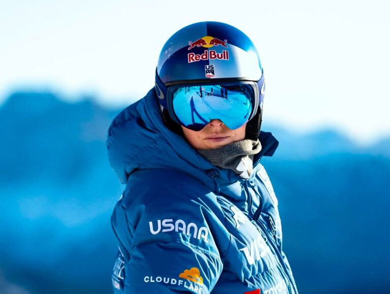 Lindsey Vonn finished 21st in the women’s downhill during the team combined event at the 2025 World Alpine Ski Championships on Tuesday (11 February)