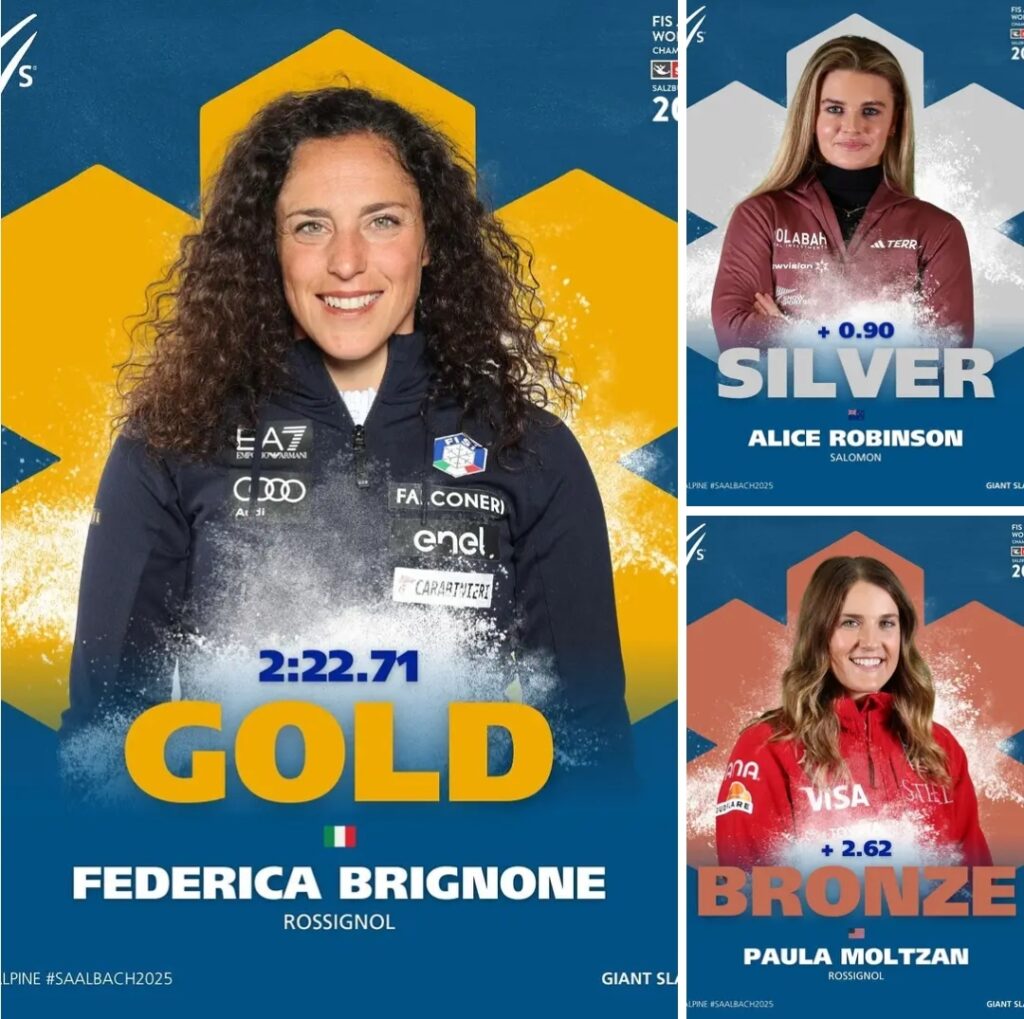 A Golden Moment for Italy: Federica Brignone Makes History in Saalbach