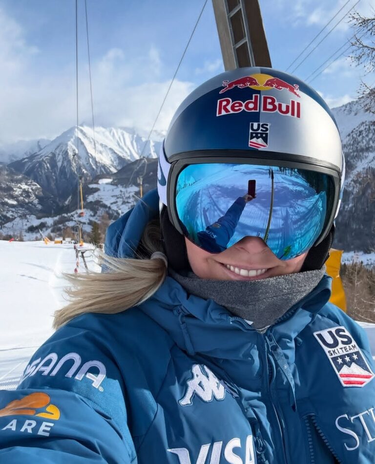 When you fall, you pick yourself up.”Lindsey Vonn