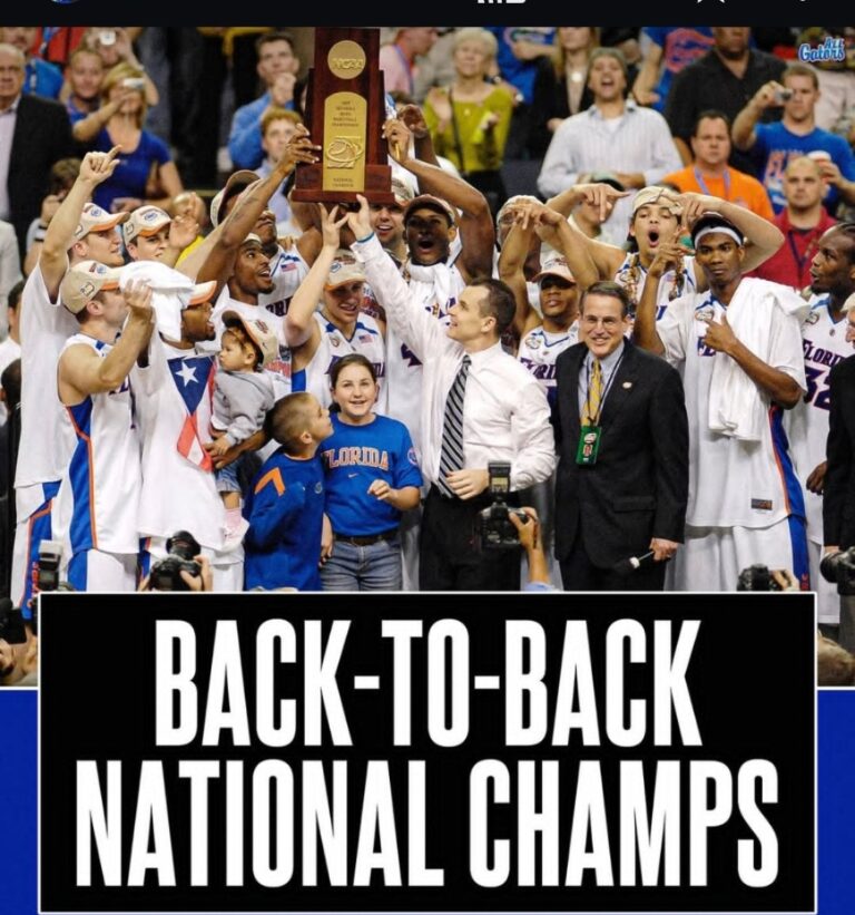 MEMORY LANE: 18 Years Ago Florida Gators Became the First Team in NCAA History to Win Back-To-Back National Title with the same Starting Five