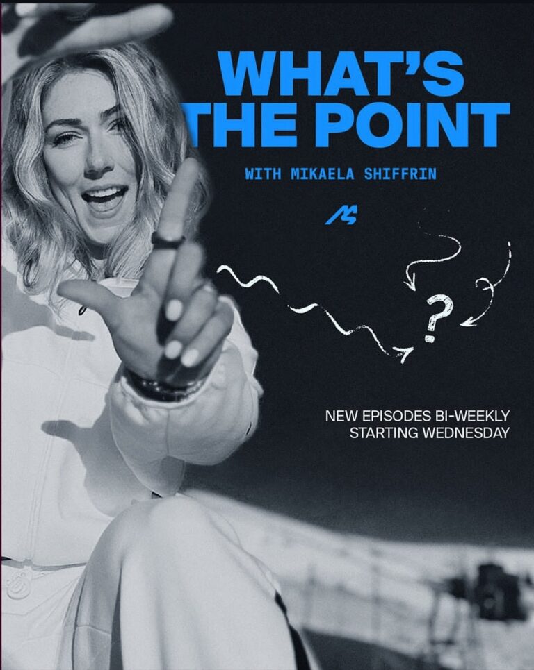 Mikaela Shiffrin Unveils Bold New Podcast and Brand: “What’s the Point?” Premieres Ahead of 2026 Olympics
