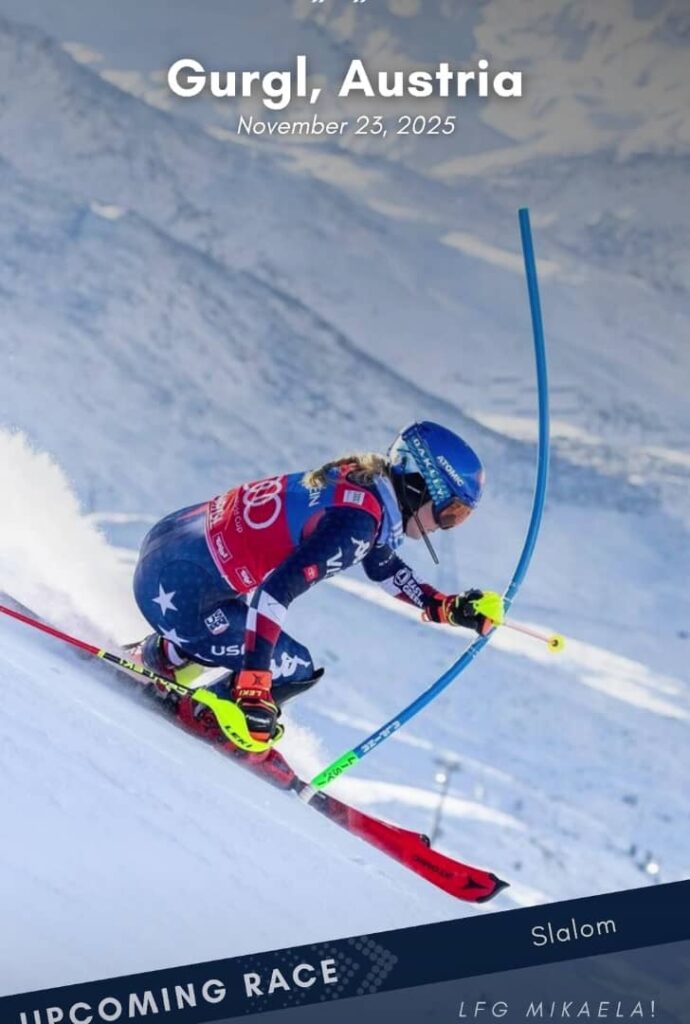 Mikaela Shiffrin Heads to Gurgl Aiming to Extend Record to 103 World Cup Wins