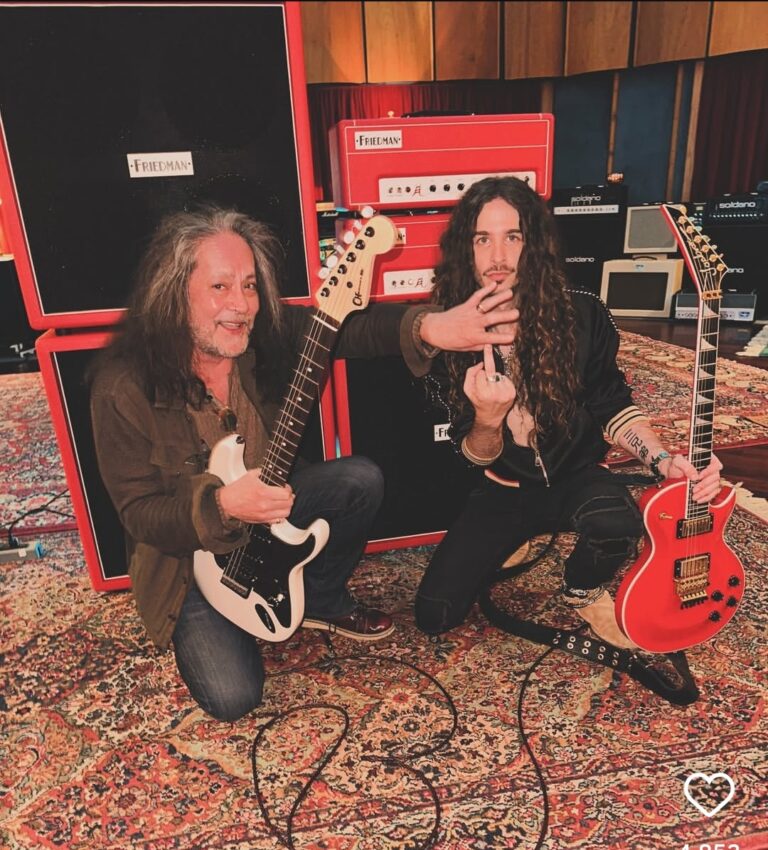 Rock Legend Jake E. Lee and Amp Master Dave Friedman Ignite Creativity in Studio Jam Session