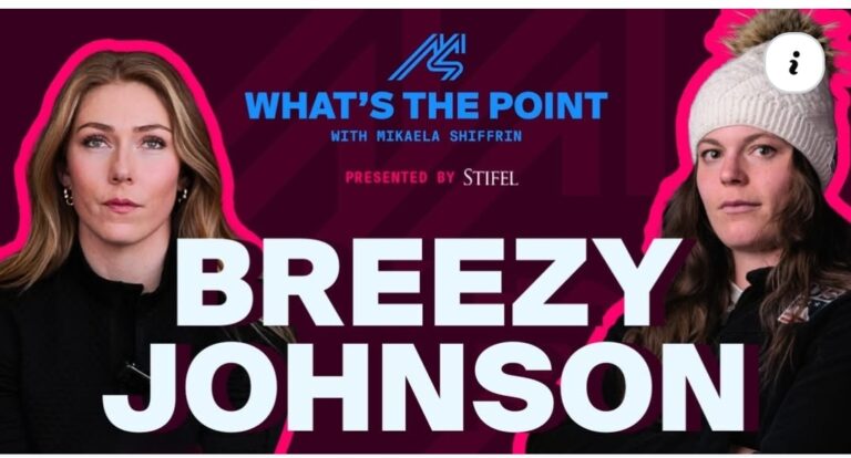 Breezy Johnson: Resilience on the Slopes – Episode 2 of “What’s the Point” Podcast Released
