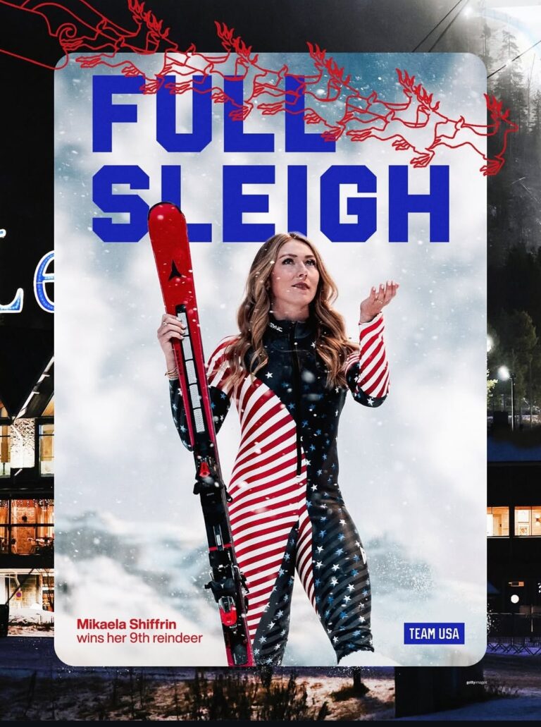 Now That’s a Sleigh: Shiffrin’s 9th Reindeer Caps 102nd Win in Levi