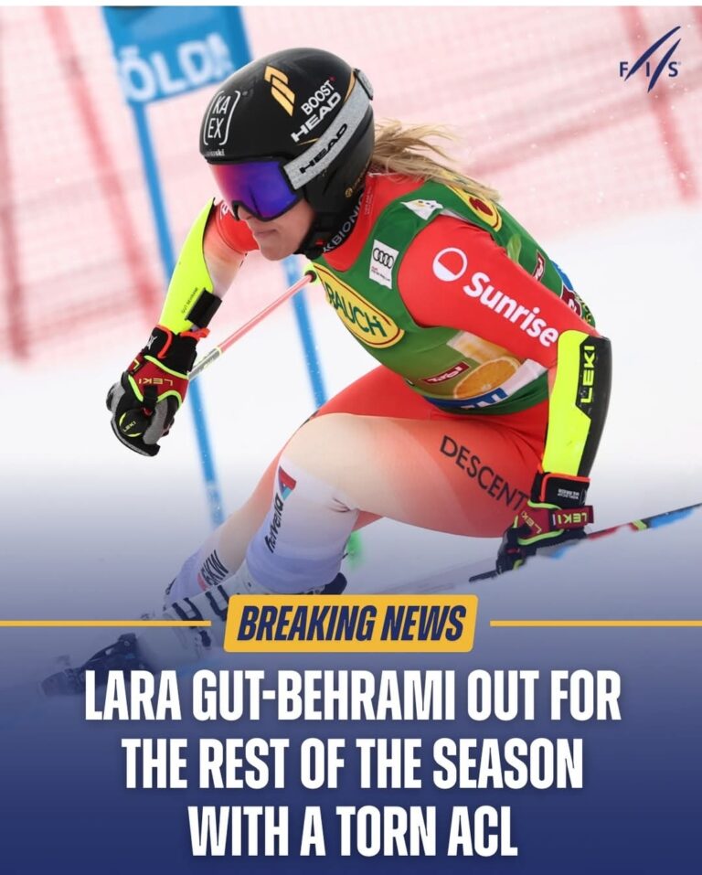 Lara Gut-Behrami Out for Remainder of 2025/26 Season After ACL Tear in Copper Mountain Training Crash