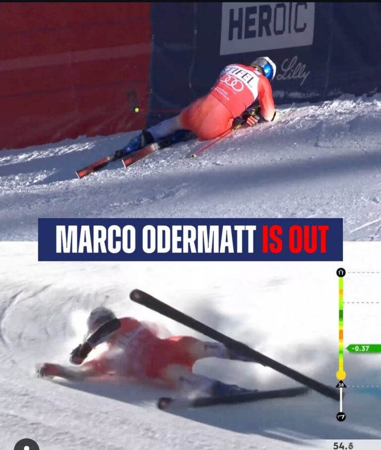 Breaking: Marco Odermatt Crashes Out in First Run of Copper Mountain Giant Slalom, Ending Swiss Star’s Perfect Start to Season