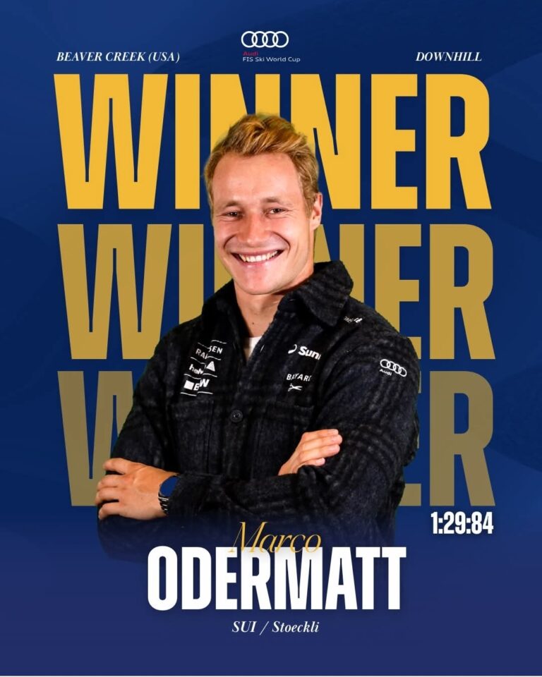 Marco Odermatt Claims Maiden Downhill Victory at Beaver Creek, Notching 48th World Cup Triumph