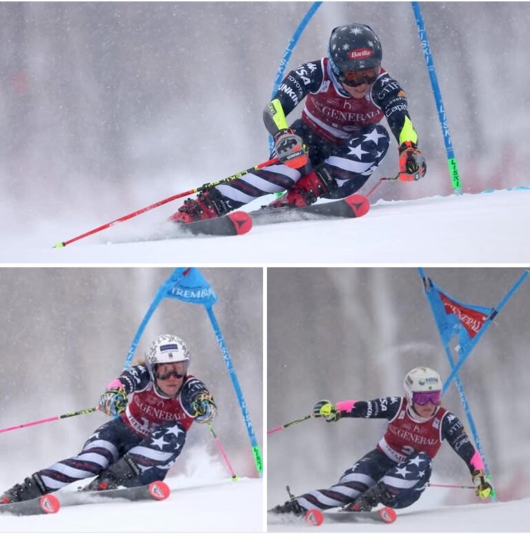 Three Americans Storm into Top 15 as Shiffrin Spearheads Charge in Tremblant GS