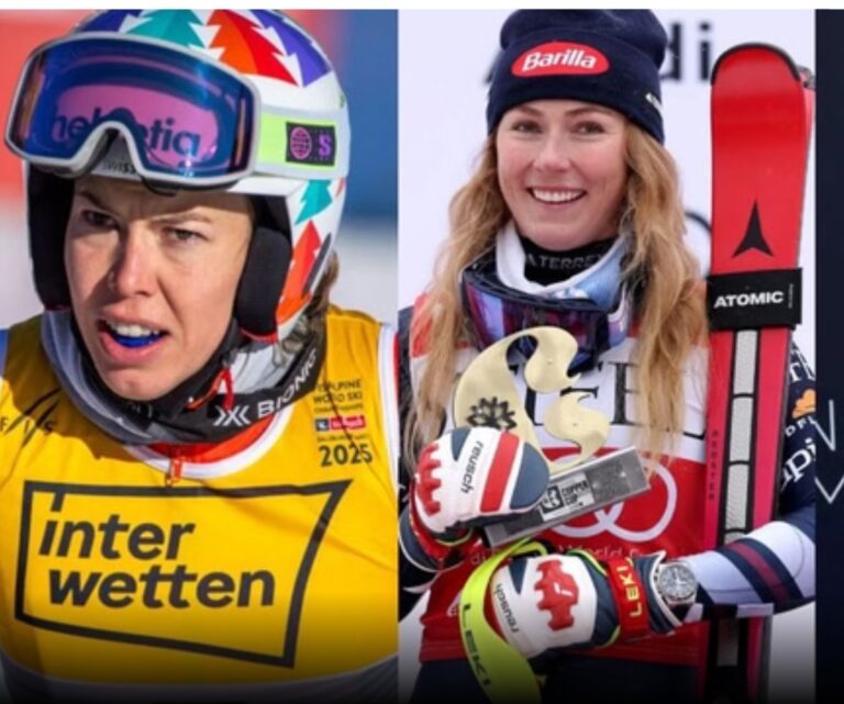 Mikaela Shiffrin and Lindsey Vonn Rally Behind Michelle Gisin After High-Speed Training Crash