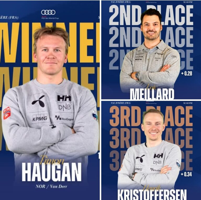 Timon Haugan Triumphs in Val d’Isère Slalom for Sixth Career World Cup Win