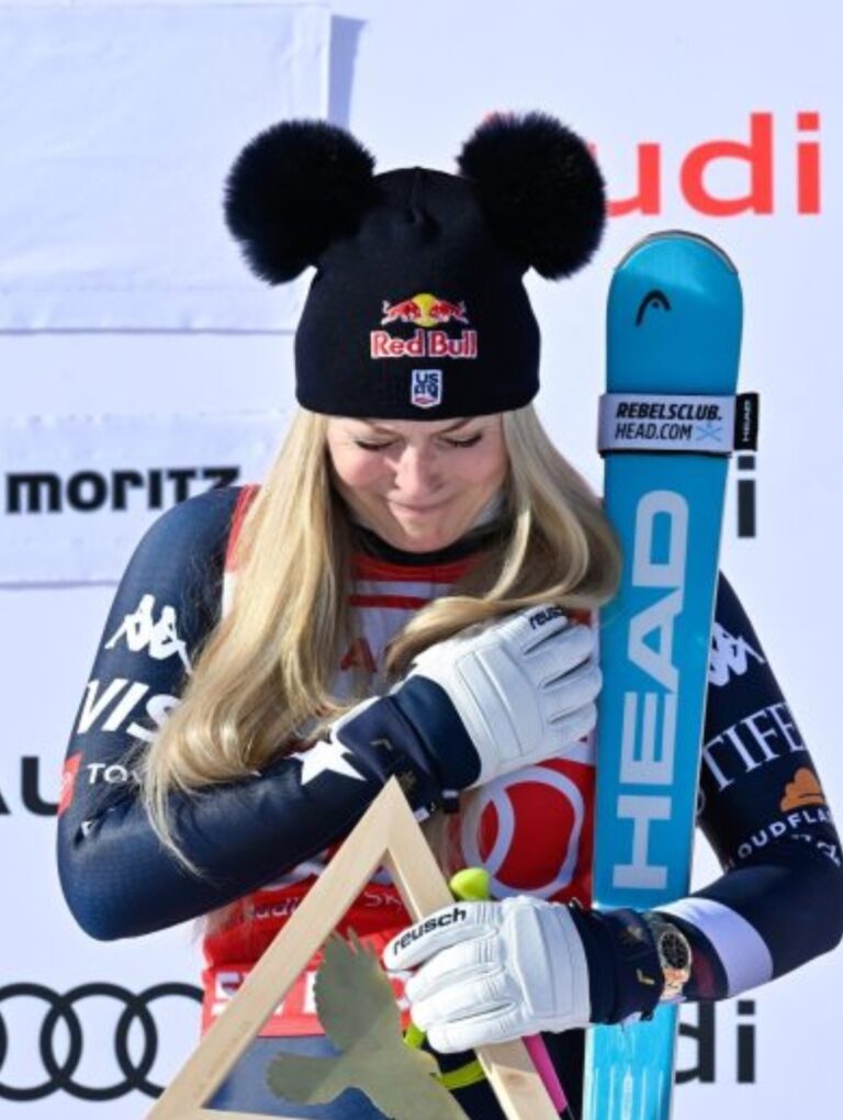 Lindsey Vonn Fires Back at Critics with Defiant Message After Stellar St. Moritz World Cup Performances