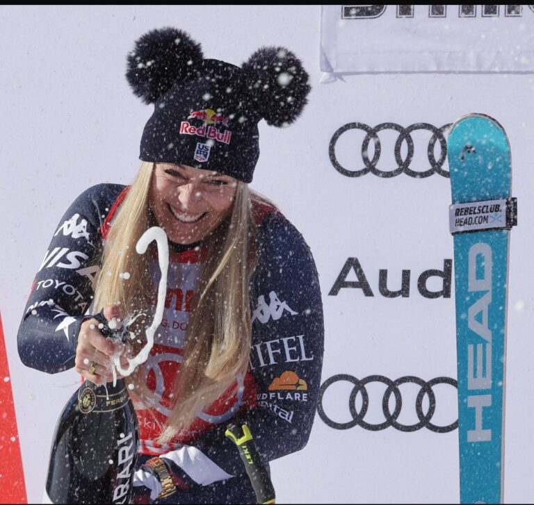 41-Year-Old Lindsey Vonn Just Schooled the Young Guns with Back-to-Back Podiums in Val d’Isère! Age is JUST a Number!