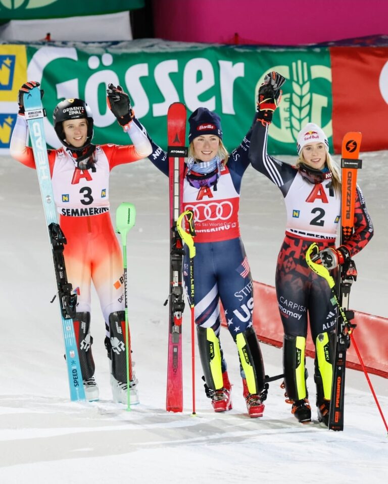 Mikaela Shiffrin Charges from Behind to Claim 6th Straight Slalom Win – Olympic Gold Loading?