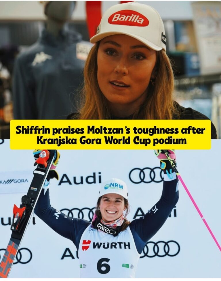 Shiffrin Salutes ‘Toughest’ Moltzan After Gritty Podium Comeback in Kranjska Gora