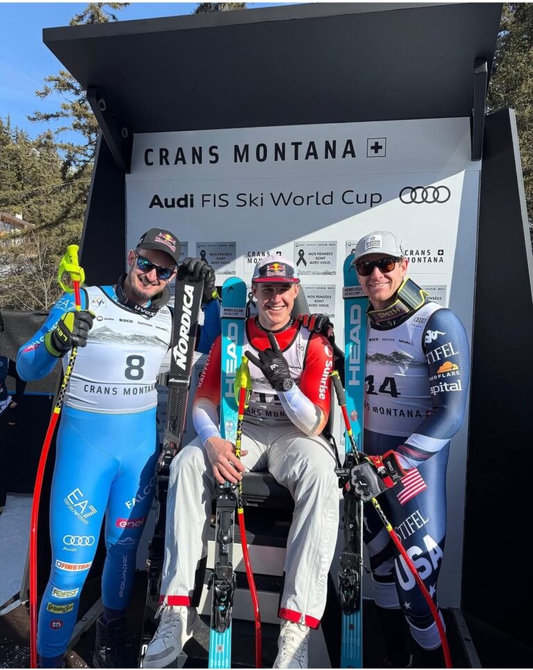 Von Allmen Rockets to Lead in Crans-Montana Downhill – Swiss Star Tops After 30, Paris & Cochran-Siegle Lurking as Olympics Loom