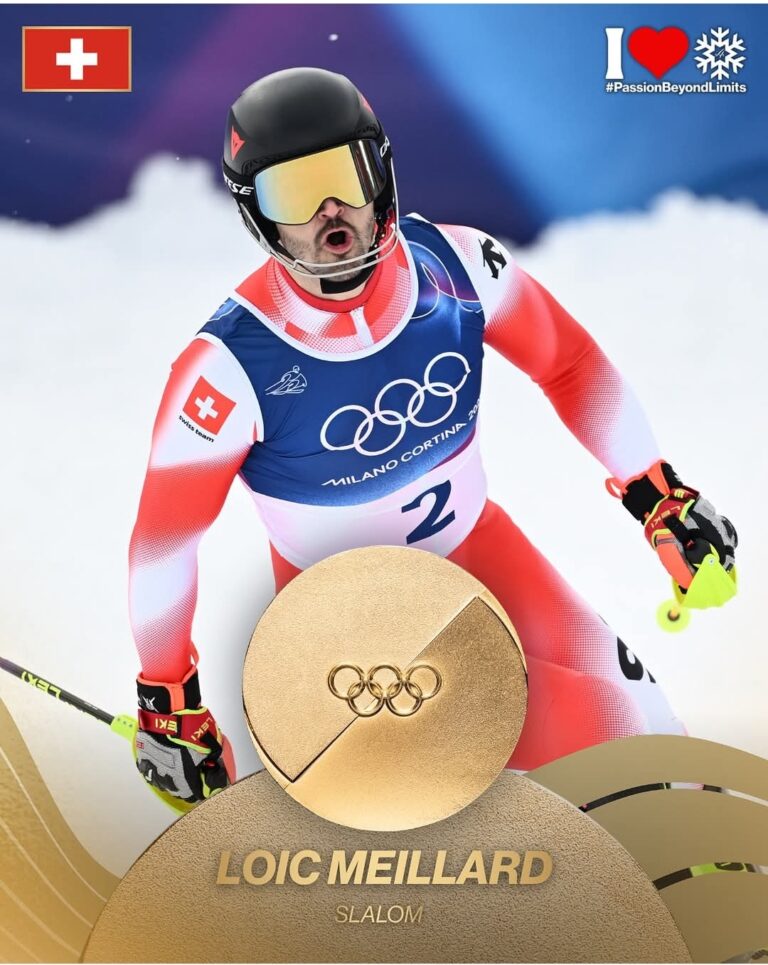 Swiss Star Loïc Meillard Claims Historic Olympic Slalom Gold at Milano Cortina 2026