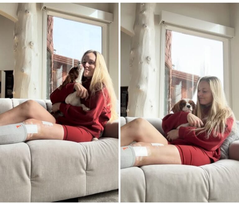 Lindsey Vonn Returns Home in Wheelchair, Heartbroken Without Leo’s Greeting: “A Very Hard Reality”