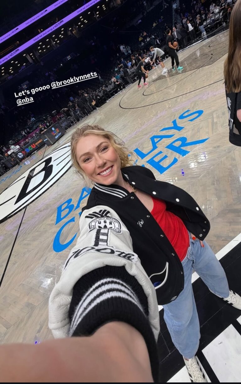 Slopes Legend Mikaela Shiffrin Trades Snow for Brooklyn Nets Courtside — Olympic Gold Meets NBA Lights!