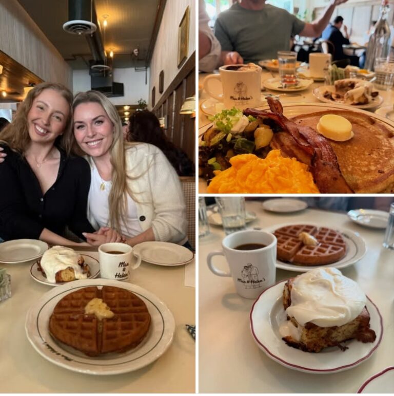 Olympic Icon Lindsey Vonn Cheers On ‘Dream Team’ Lily & Mason Royal as Their Hot New LA Diner Max & Helen’s Opens to Rave Reviews