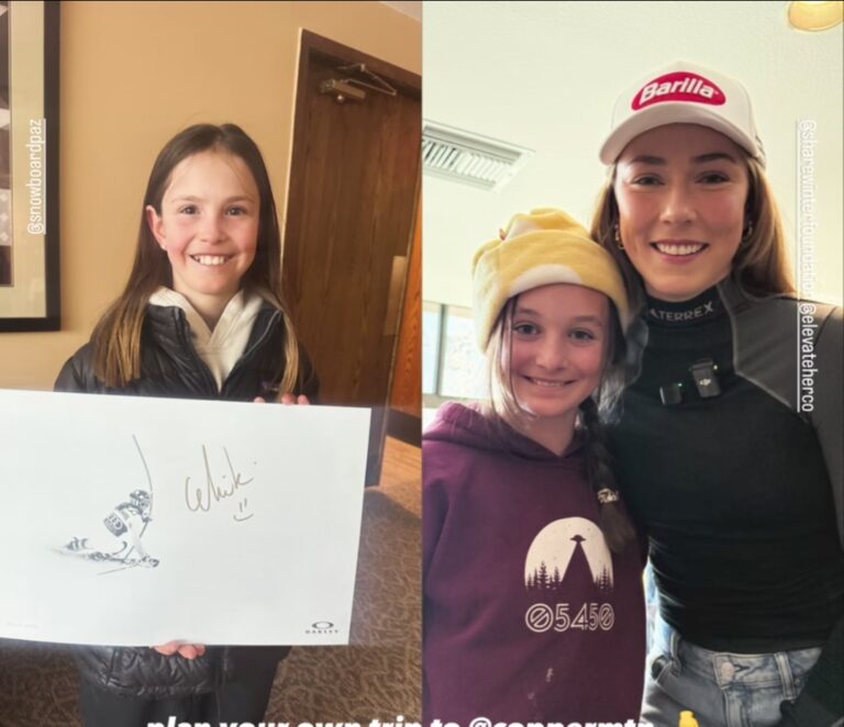 Mikaela Shiffrin Spreads the Love: Inspires Next Gen Skiers at Copper Mountain