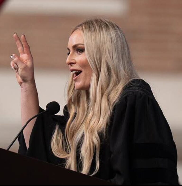 The Speech That Broke the Internet: Lindsey Vonn’s Raw Advice to Graduates After Facing Death on the Slopes