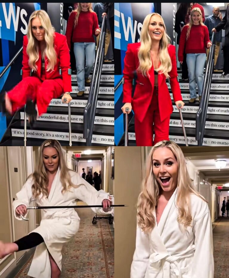 Crutches Can’t Break Her Spirit: Lindsey Vonn’s Joyful Comeback is Pure Inspiration