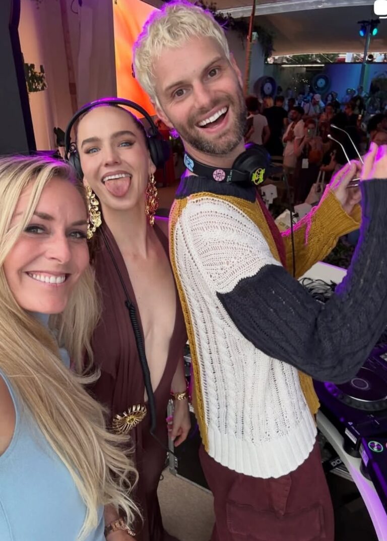 Lindsey Vonn Links Up with Sofi Tukker for Epic Aspen Stage Surprise