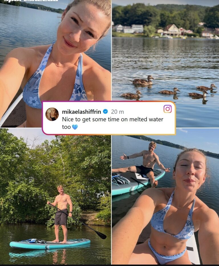 Mikaela Shiffrin Trades Snowy Slopes for Sunny Lakes, Maximizing a Balanced Offseason