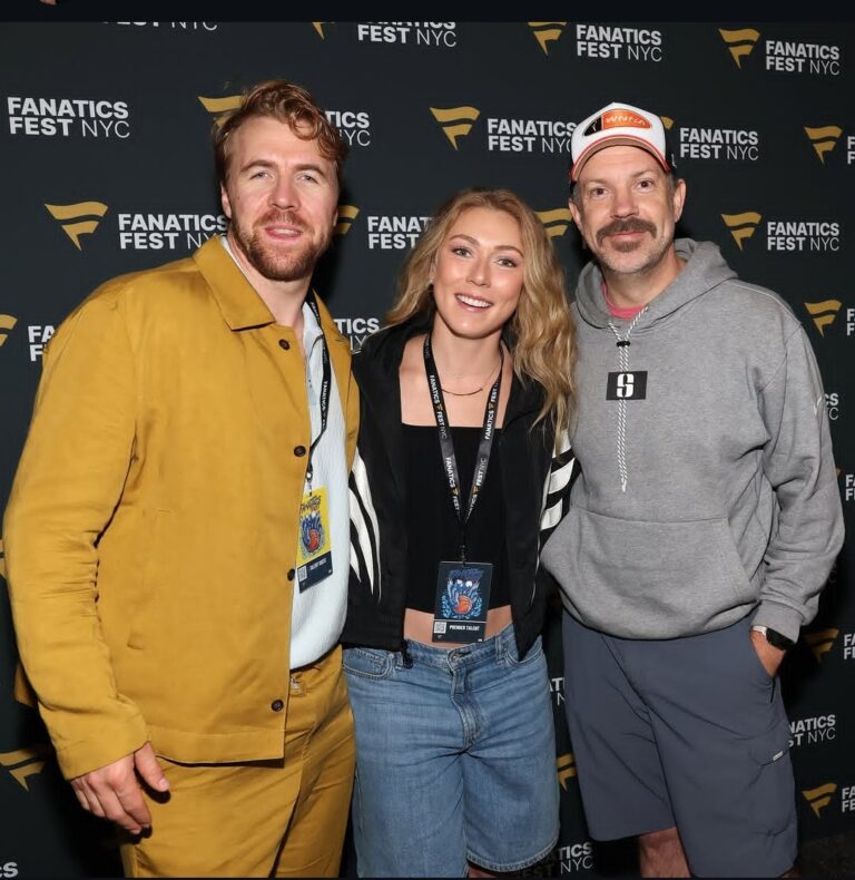 Mikaela Shiffrin Opens Up About Star-Studded Surprise Encounter with Jason Sudeikis (Ted Lasso) at Fanatics Fest NYC