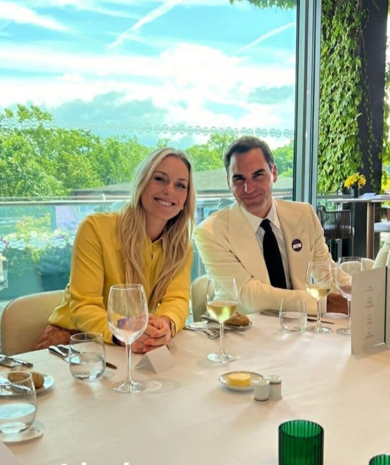 Lindsey Vonn & Roger Federer Just Dropped the Ultimate GOAT Reunion Photo — and It’s Pure Magic