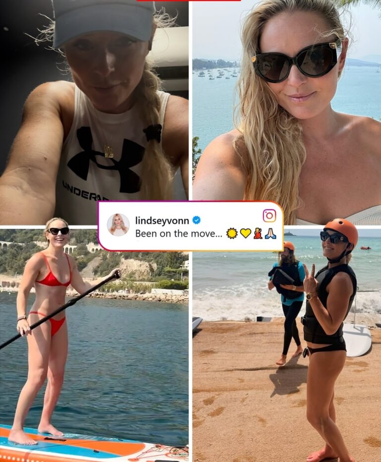 Beach Days, Confident Walkouts, and Unstoppable Good Vibes: Lindsey Vonn’s Recovery Era Hits Different