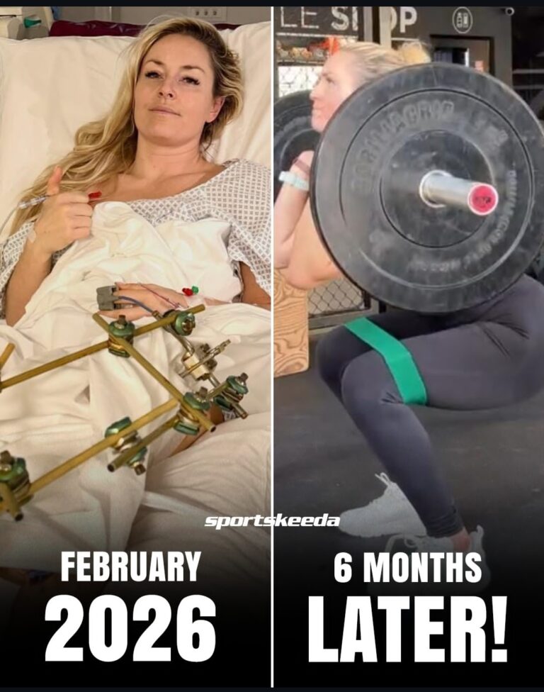 Lindsey Vonn Is Already Crushing Weighted Squats Just 6 Months After Nearly Losing Her Leg