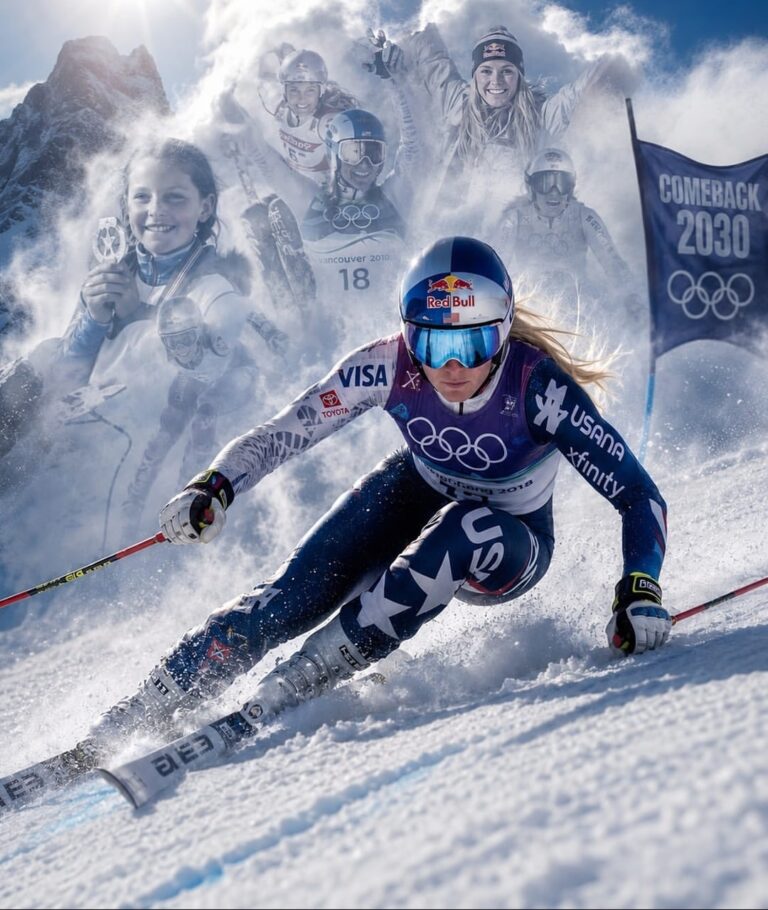 Forget 2026 — Lindsey Vonn Is Coming for the 2030 Olympics and She’s Not Playing