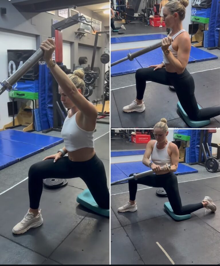 Lindsey Vonn’s Ankle Is Still Broken… But What She’s Doing in the Gym Will Leave You Speechless