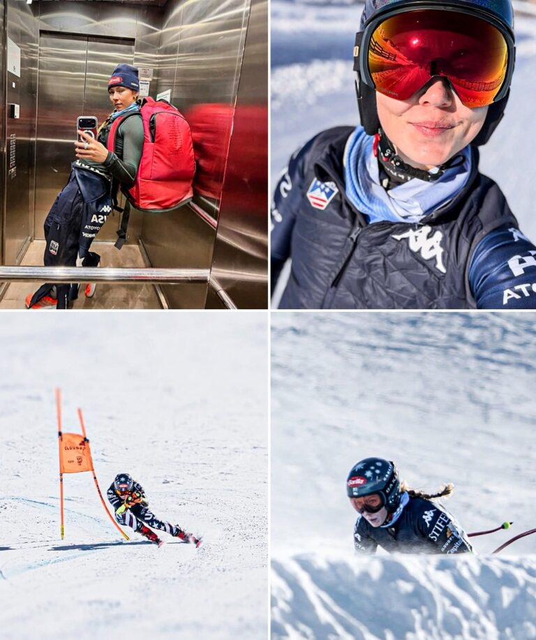 Mikaela Shiffrin Only Rides Up So She Can Attack on the Way Down