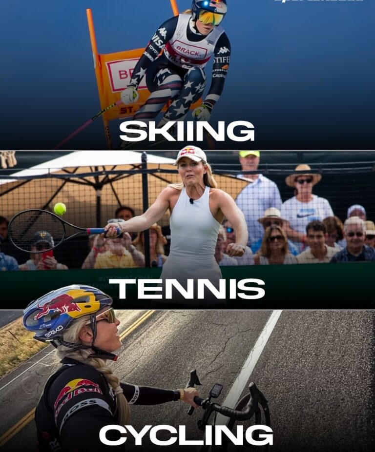 From the Olympic Slopes to a Tennis Court to the Open Road — Lindsey Vonn Just Proved She Can Do It All