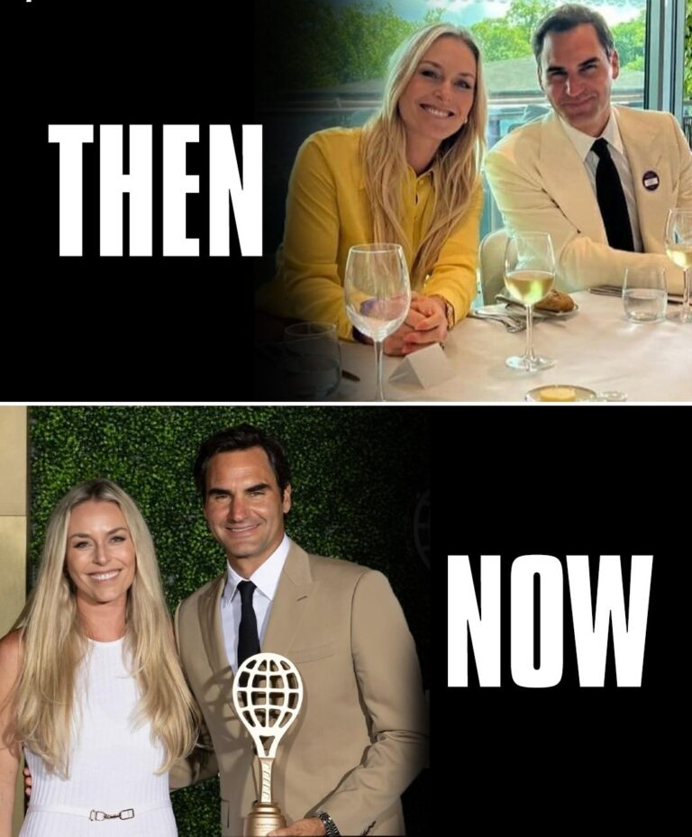 Two GOATs, One Weekend: Lindsey Vonn Walks Into Federer’s Hall of Fame Night and Reminds the World What Greatness Looks Like