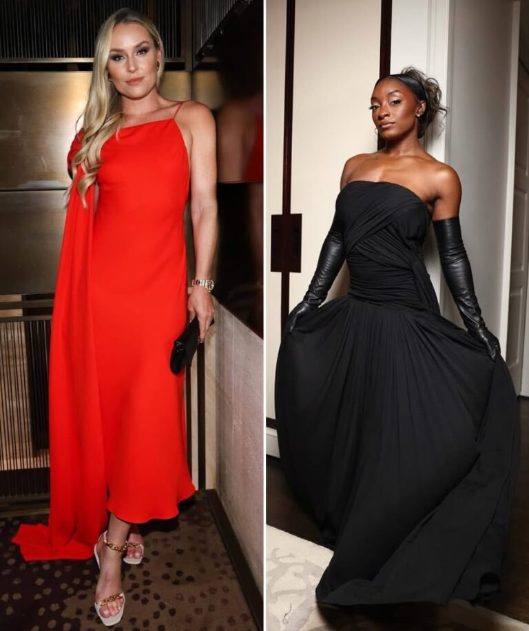 Lindsey Vonn and Simone Biles Just Proved Their Fashion Game Is as Dangerous as Their Sports Game