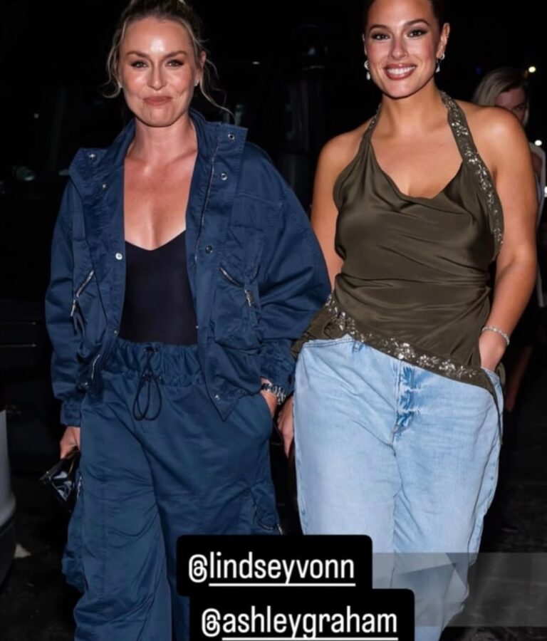 Lindsey Vonn Looks Like a Popstar Next to Ashley Graham — Fans Say She’s Aging Like Fine Wine at 41