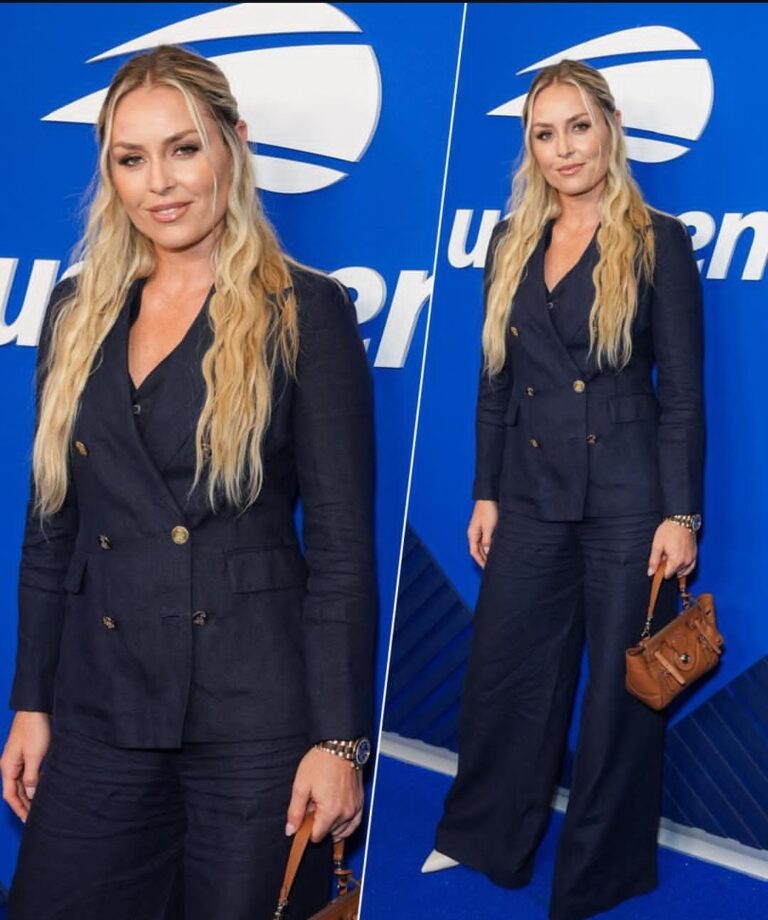 Lindsey Vonn Slays US Open Opening Night — Caught on Camera 6 Months After a Crash That Nearly Cost Her a Leg